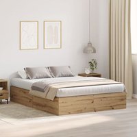 Cama Doble Artisan Oak 150x200 Cm