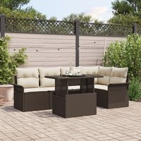 Sofá de Jardín de Poliratán V3985