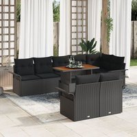 Conjunto de Comedor de Jardín de 9 Piezas V4653