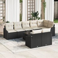 Conjunto de comedor de jardín de 8 piezas V7175 Unico de polirattan