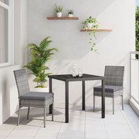 Conjunto de comedor de jardín de 3 piezas V1397 Unico