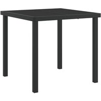 Set Comedor Jardín 5 Piezas Negro