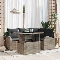 Set de Sofá de Jardín de 5 Piezas V7495