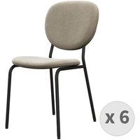 Anais Silla Terciopelo Negro