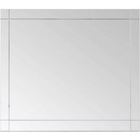 Espejo de pared de vidrio 100x60 cm - Vidaxl