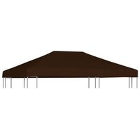 Toldo de Cenador 3x4 m 310 g/m² Vidaxl