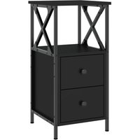 Mesita de Noche Madera Contrachapada 34x35,5x70 Cm