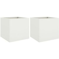 Jardineras de Jardín Metálicas Vidaxl 42x40x39 Cm