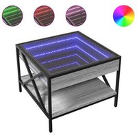 Mesa de Centro Vidaxl Gris Sonoma 50x50x38 Cm