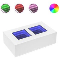 Mesa De Centro Con Led Infinity Vidaxl 116x69x40 Cm