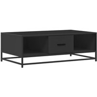 Mesa de Centro Madera Ingeniería Metal 100x57x35 cm