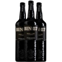 Set de 3 Botellas de Vino Fonseca Porto Bin 27 Reserva 75cl 20% Vol.
