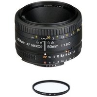 Lente Nikon AF FX 50mm f/1.8D