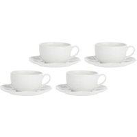 Set de 4 Tazas con Platillo Villadeifiori - 450 ml