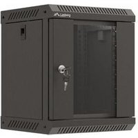 Gabinete de Pared Lanberg 10" 6U 300x300 con Puerta de Cristal