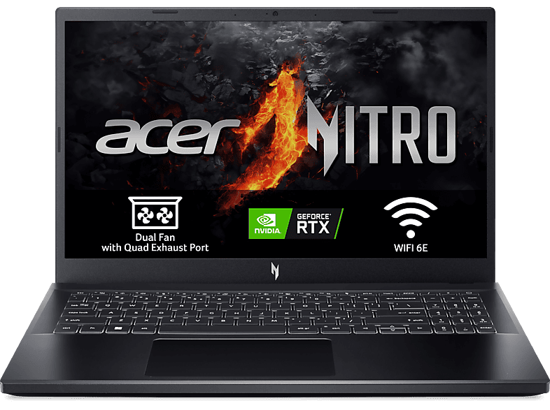 Portátil Gaming Acer Nitro V 15 ANV15-51-929M Intel Core i9 32GB RAM 1TB SSD GeForce RTX 4060