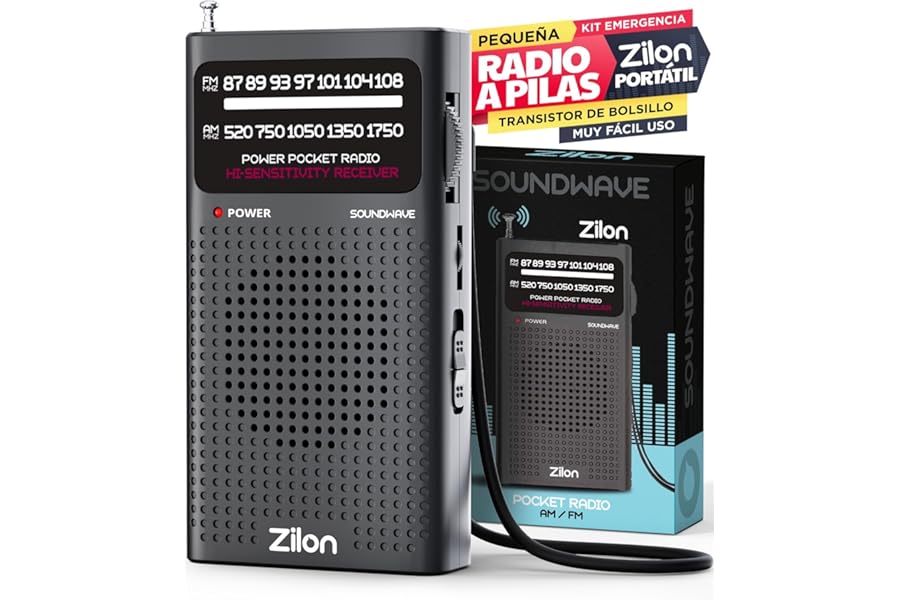 Radio Portátil Analógica FM/AM