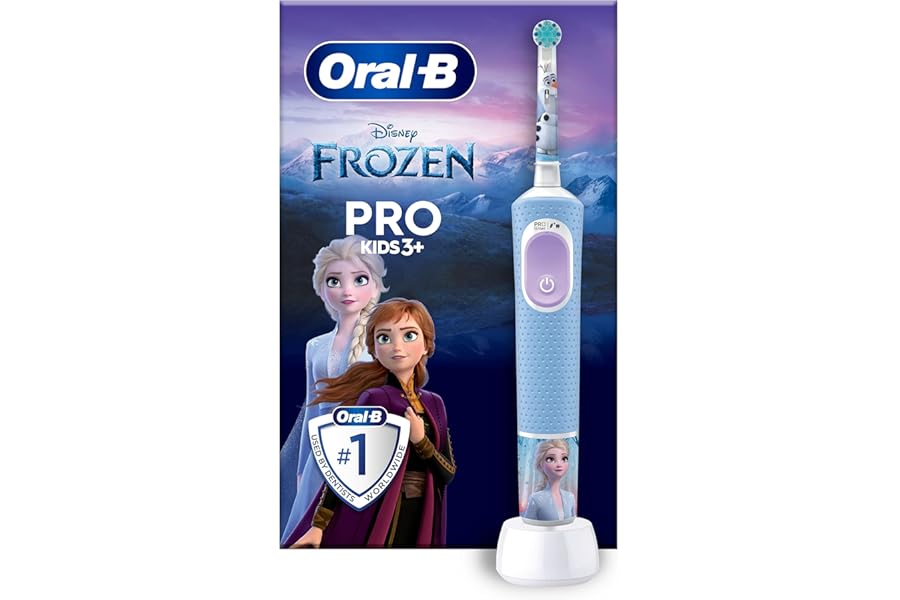 Cepillo de Dientes Eléctrico Oral-B Pro Kids Frozen para Niños Mayores de 3 Años