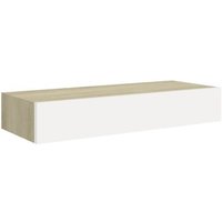 Estante de Pared MDF Roble 60x23.5x10 Cm