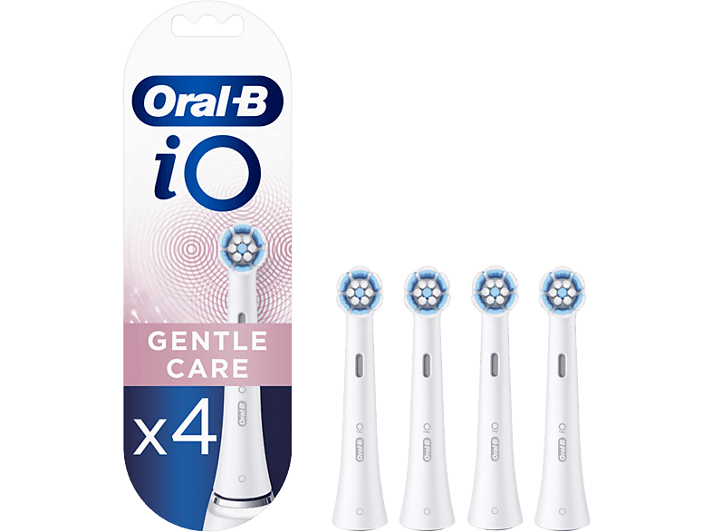 Recambios para cepillo dental Oral-B iO Gentle Care, Pack de 4 unidades