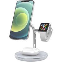 Cargador Inalámbrico Magsafe 3 En 1 Tellur 15W