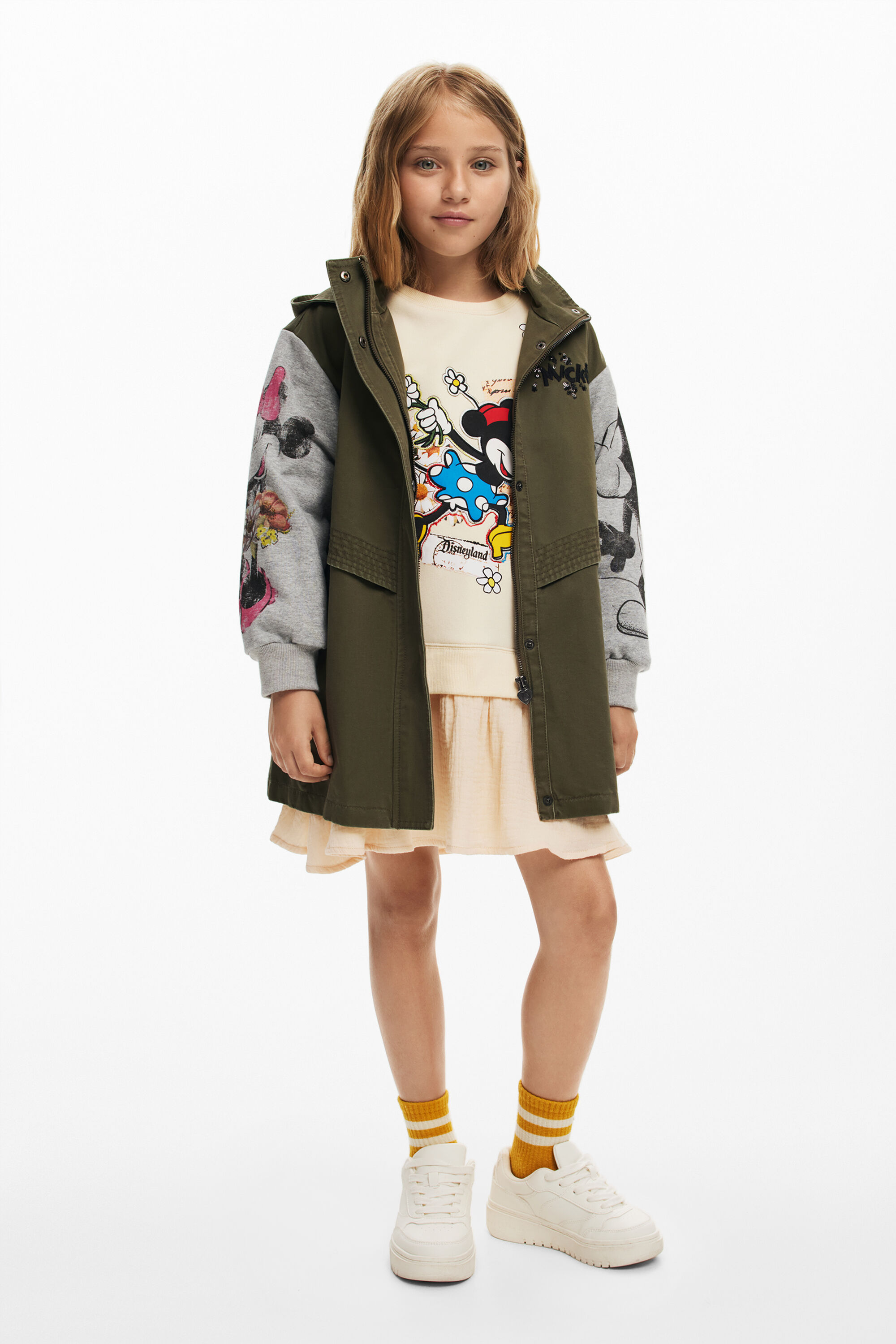 Parka combinada Desigual Disney™ mujer