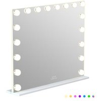 Espejo de Maquillaje para Tocador con Luces RGB