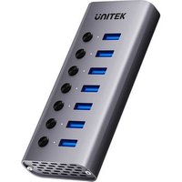 Concentrador Multipuerto Unitek USB-A 7 en 1