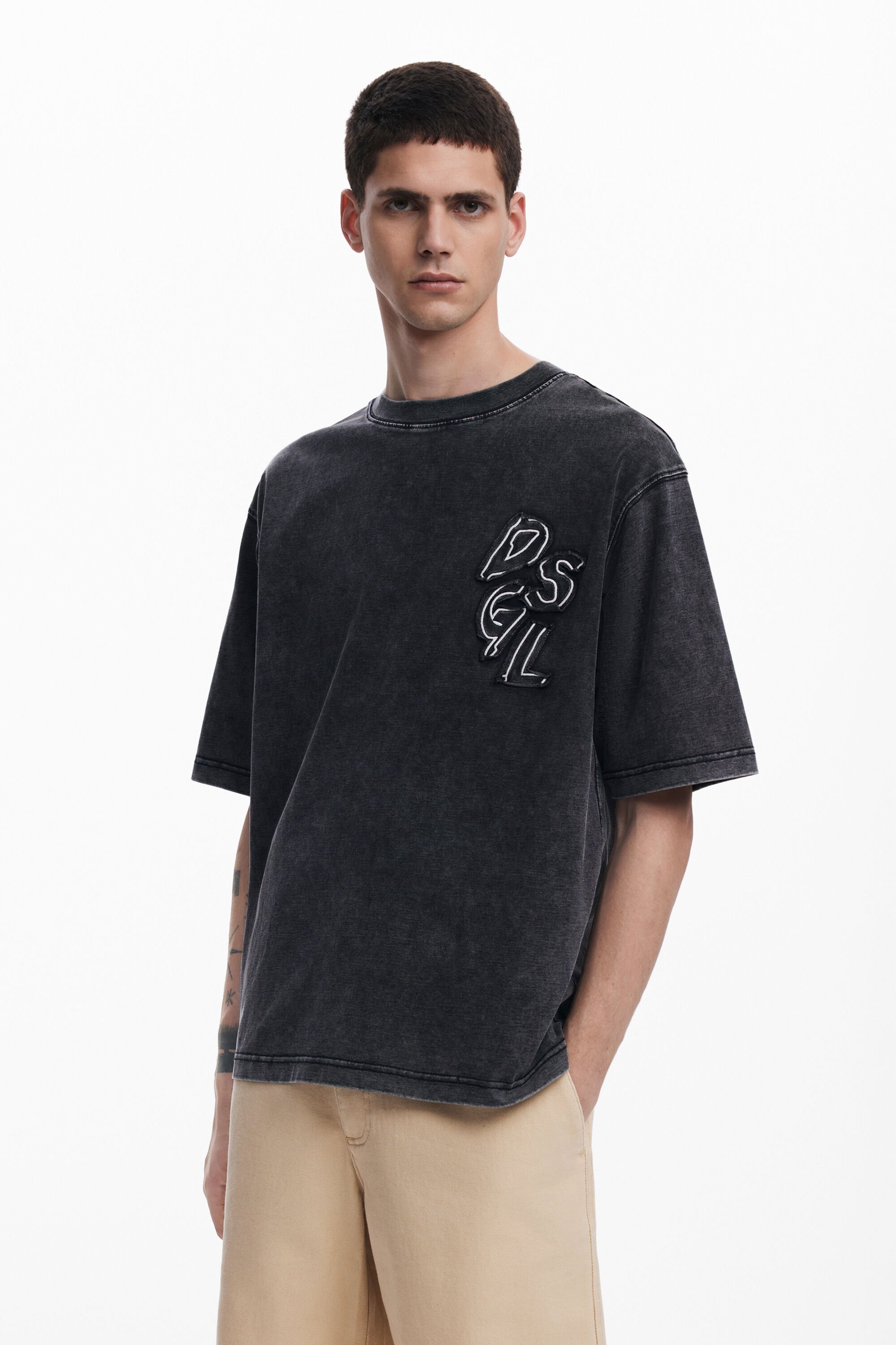 Camiseta denim Desigual Mickey Mouse™ hombre