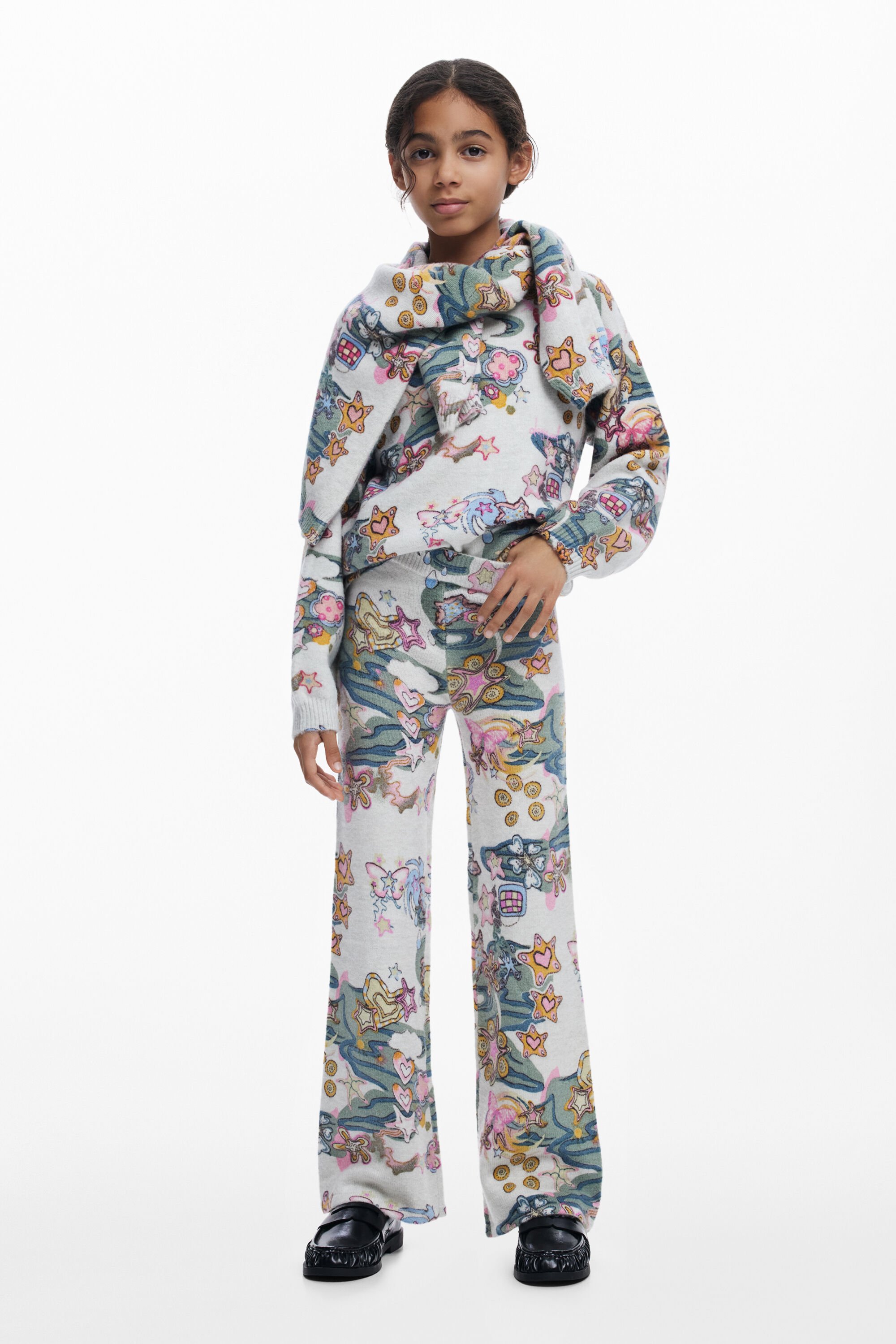 Desigual Pantalón elástico figuras fehombre