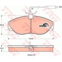 Pastilla de Freno GDB1105