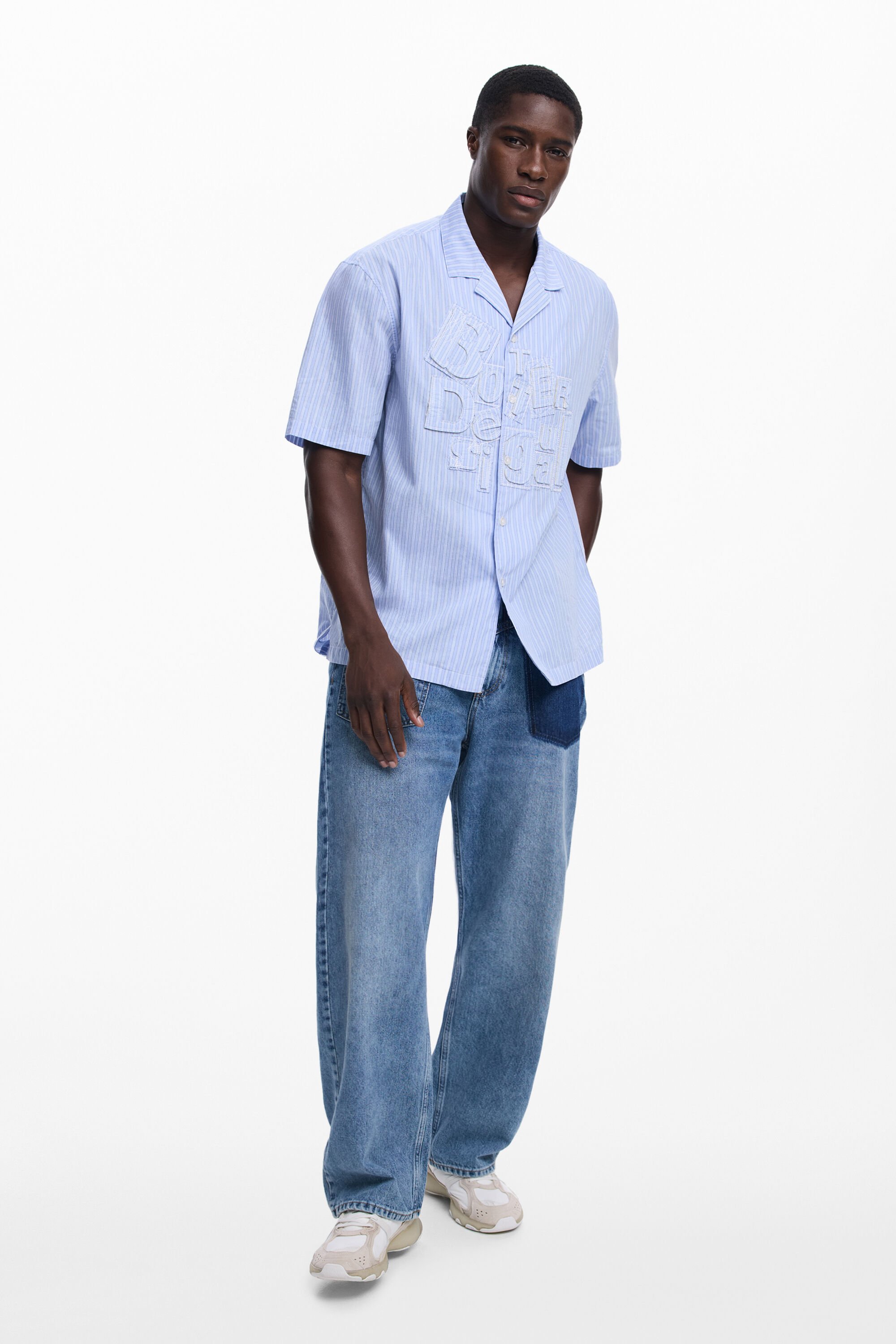 Camisa manga corta Botter hombre Desigual