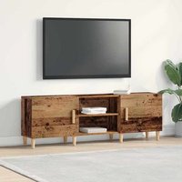Mueble de TV de Madera de Ingeniería Envejecida 150x30x50 cm