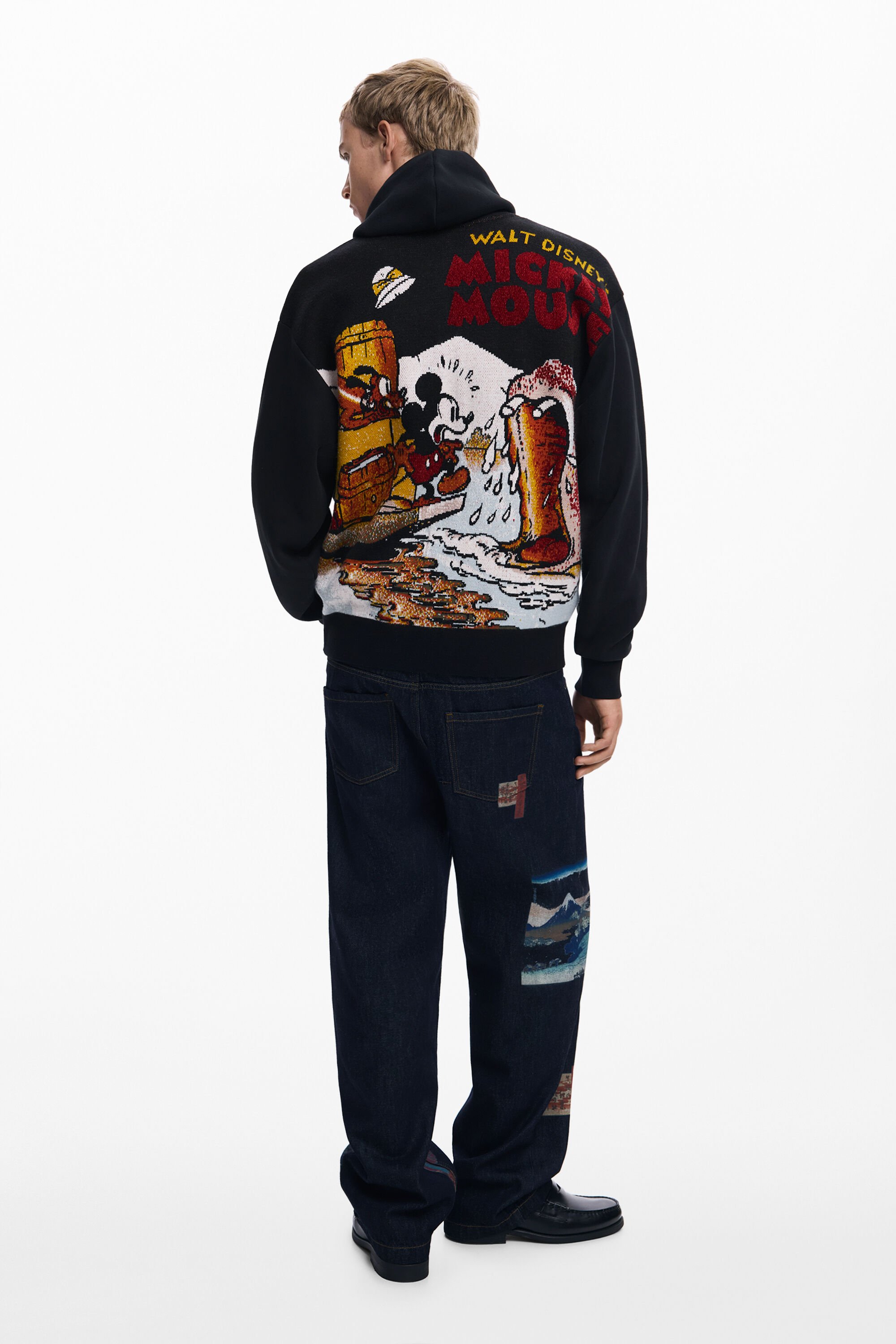 Sudadera con cremallera Mickey Mouse™ para hombre de Desigual