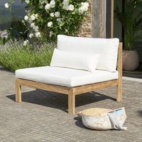 Silla de Jardín de Teca Maciza