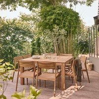 Salón de Jardín de Teca Maciza April