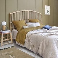 Cabecero De Cama Alto De Ratán De 180 Cm