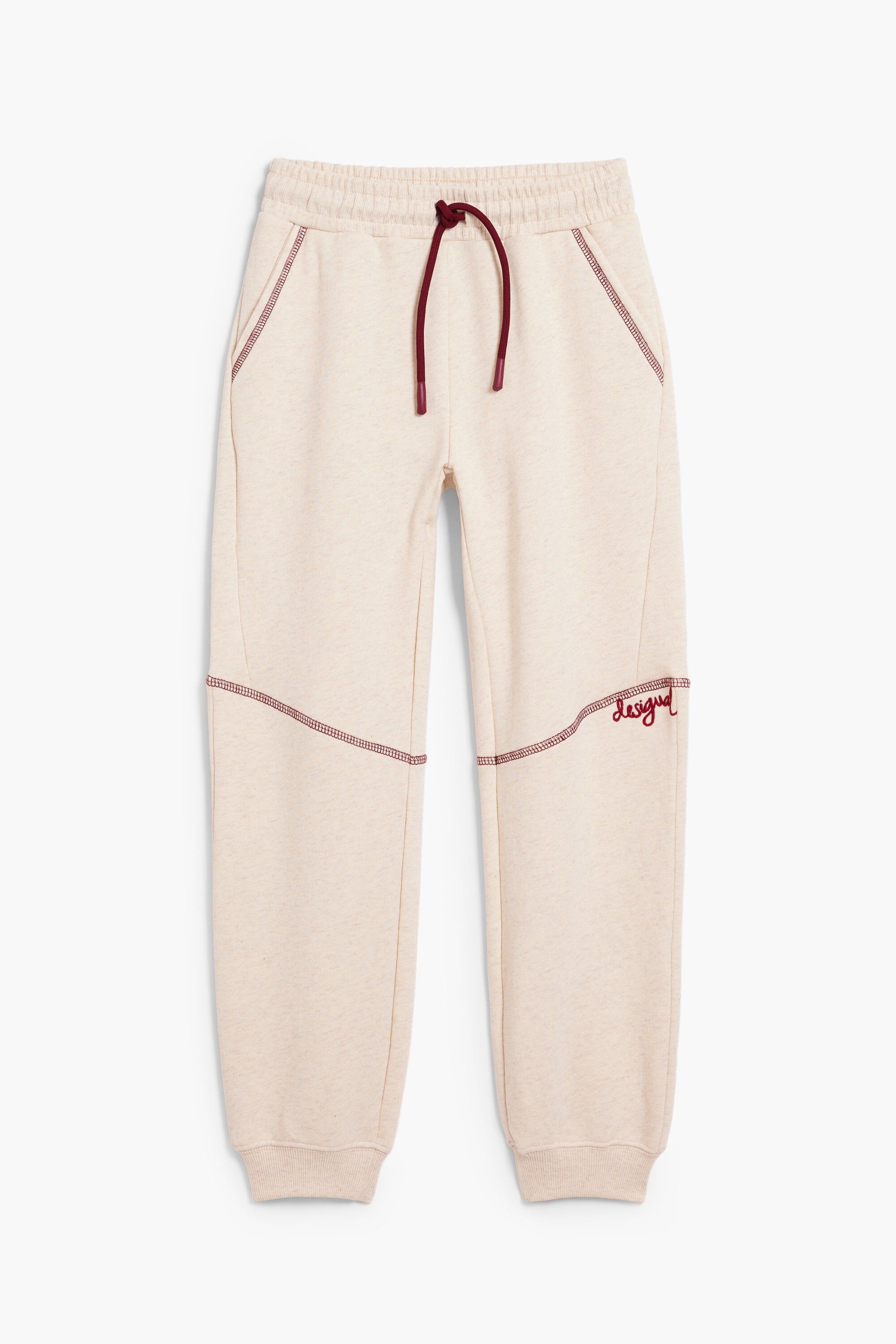 Desigual Pantalón con costuras de goma para hombre