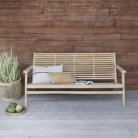 Banco De Madera Maciza De Teca 160 Cm