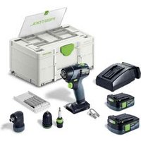 Taladro Atornillador a Batería Festool TXS 12 con 2 Baterías 12V 2.5Ah - 576874