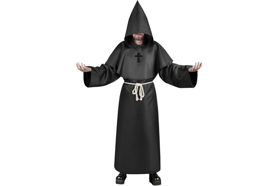 Disfraz de Monje Medieval para Adulto
