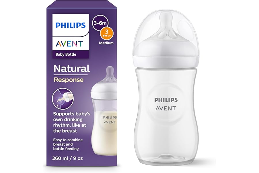 Philips Avent Biberón Natural Response 260 ml
