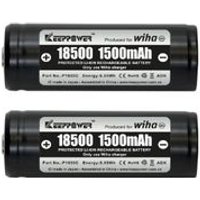 Wiha Baterías Li-Ion 18500 2 unidades (41914)