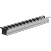 Perfil de aluminio anodizado para tiras LED empotrado 15 mm, 2 m