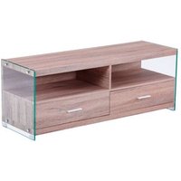 Mueble TV Evan Cristal 121x44x39 cm