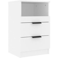 Mesita De Noche Madera Contrachapada Vidaxl