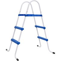 Escalera de Piscina de Acero 84 cm Vidaxl