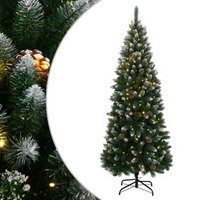 Árbol de Navidad Artificial 210 cm con 300 LEDs Vidaxl