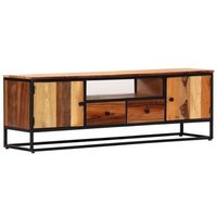 Mueble para TV de Madera Maciza Reciclada 120x30x40 cm - Vidaxl