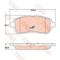 Pastillas de Freno GDB1893 (Juego de 4)